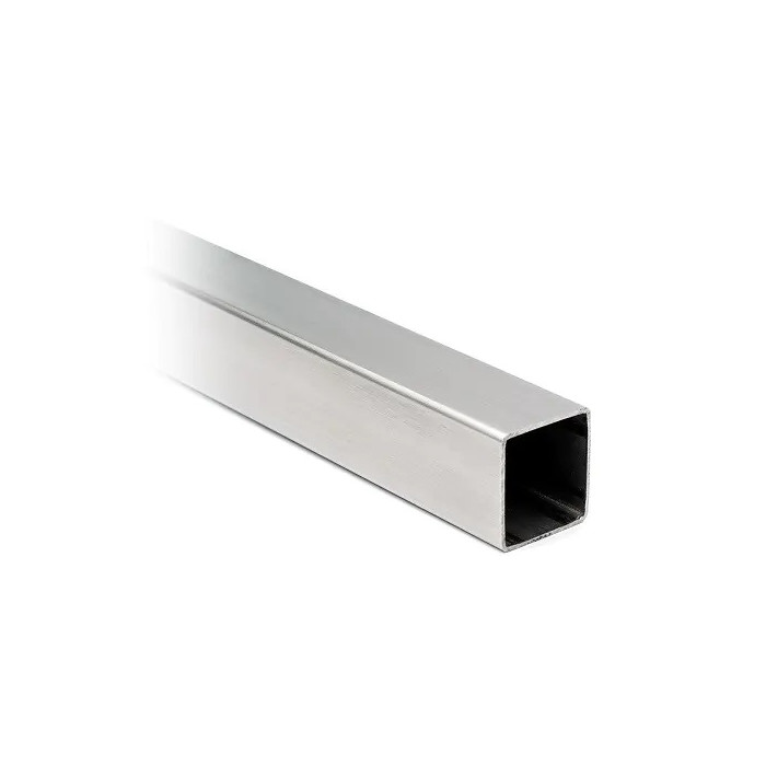 RVS koker 40 x 40 x 1,5 mm RVS-304 onbewerkt