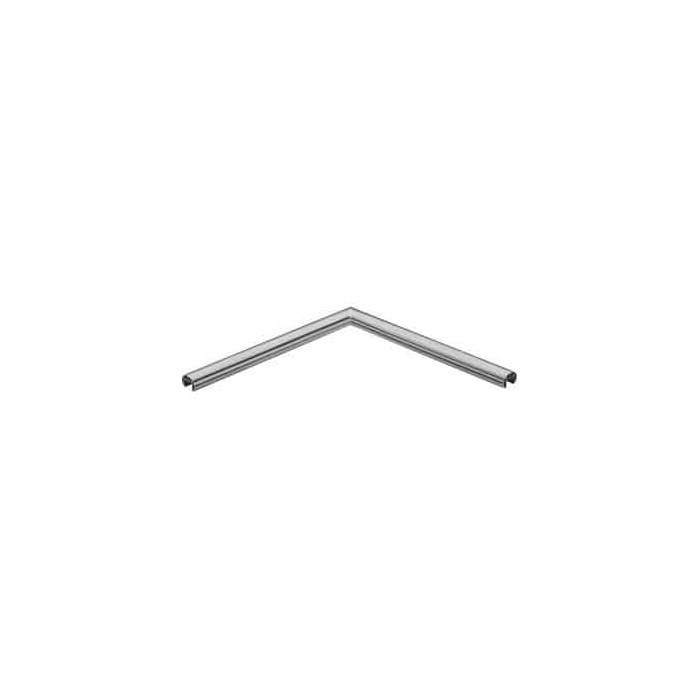 Hoekverbinder U-profielbuis 42,4 x 1,5 mm aluminium (geanodiseerd) model 6320