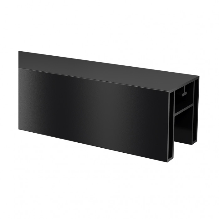 U-profielbuis 40 x 40 x 1,5 mm aluminium (geanodiseerd)