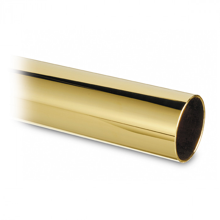 Buis 25,4 x 1,27 mm zamak messing