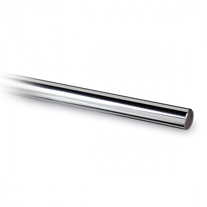 RVS rondstaf 12 mm RVS-304 glanzend gepolijst