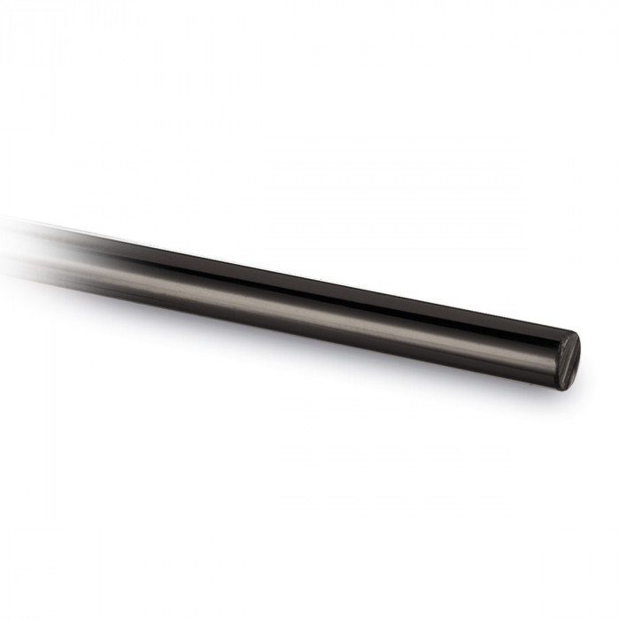 RVS rondstaf 10 mm RVS-304 zwart gecoat