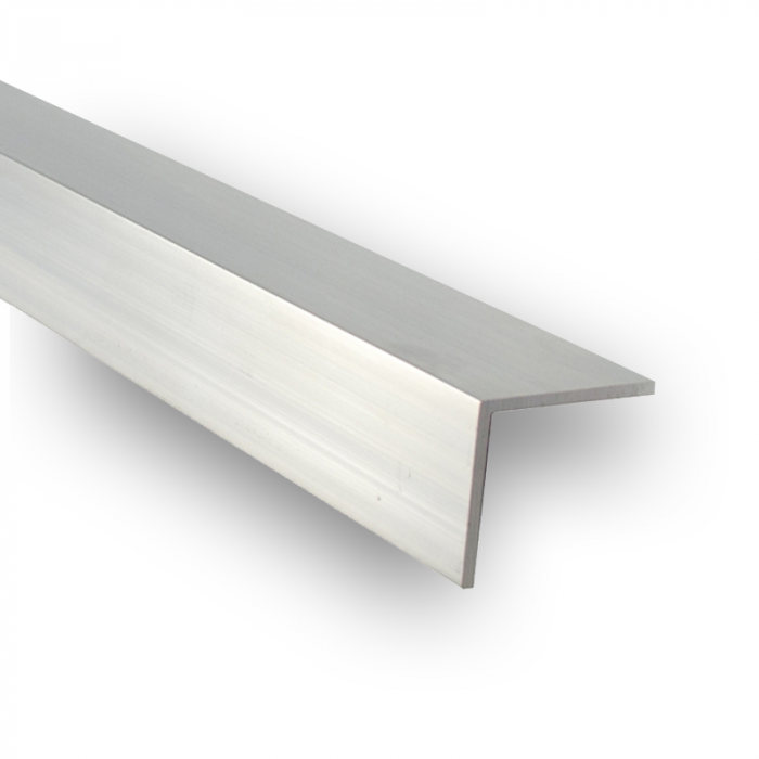 Aluminium hoekprofiel 30 x 20 x 2 mm AW-6060