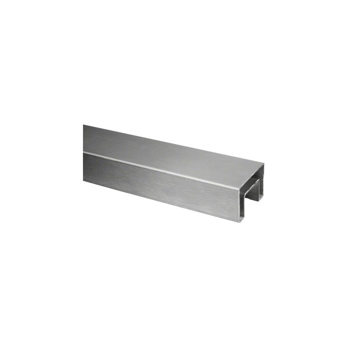 U-profielbuis 60 x 40 x 1,5 mm RVS-316 mat geslepen