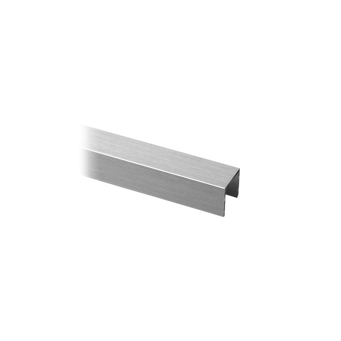 Glasrandbescherming voor glasdikte 16,76 - 17,52 mm model 6944 aluminium (geanodiseerd)