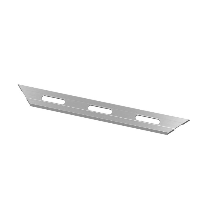Drainageprofiel Easy Glass Strong topmontage 681 mm model 8617 aluminium (geanodiseerd)