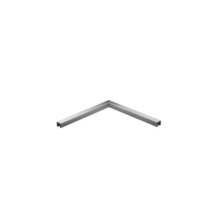 Connettore angolare Tubo profilato a U 40 x 40 x 1,5 mm aluminium (anodizzato) modello 6324