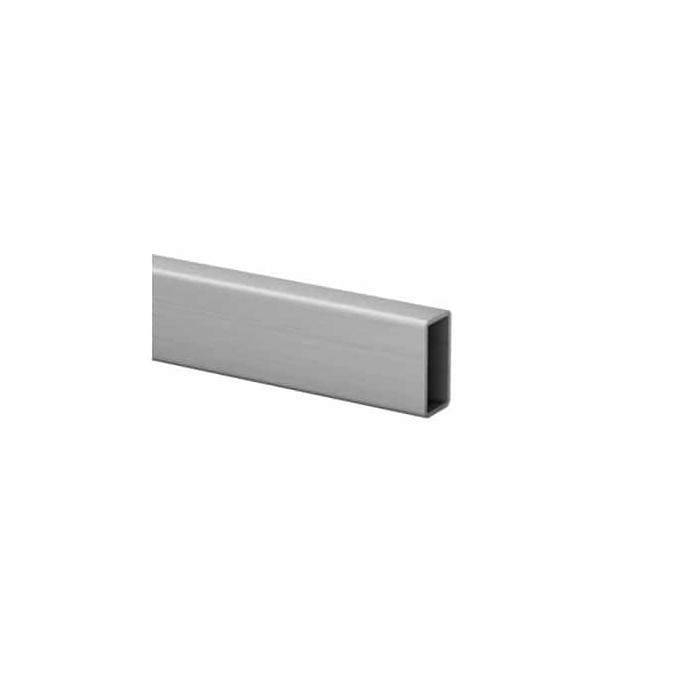 RVS koker 60 x 30 x 2,6 mm RVS-316 geslepen