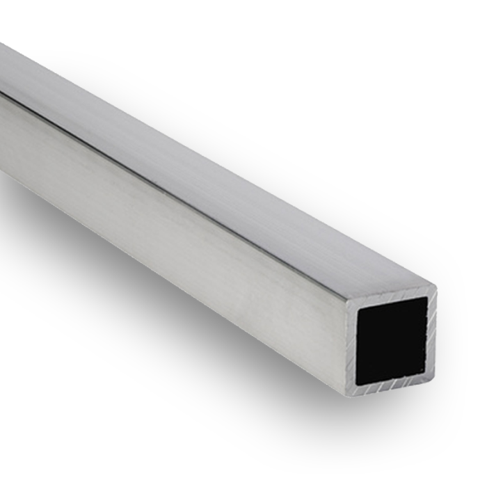 Aluminium koker 100 x 30 x 2 mm AW-6060