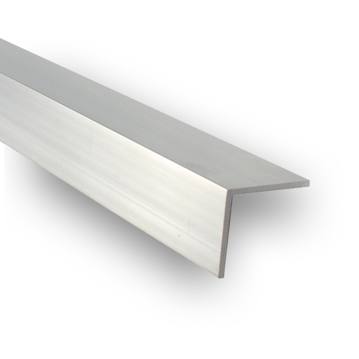 Aluminium hoekprofiel 80 x 80 x 8 mm AW-6060