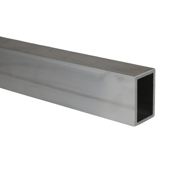 Aluminium koker 120 x 60 x 3 mm AW-6060