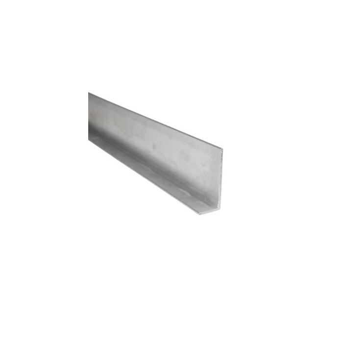 Aluminium hoekprofiel 60 x 20 x 2 mm AW-6060