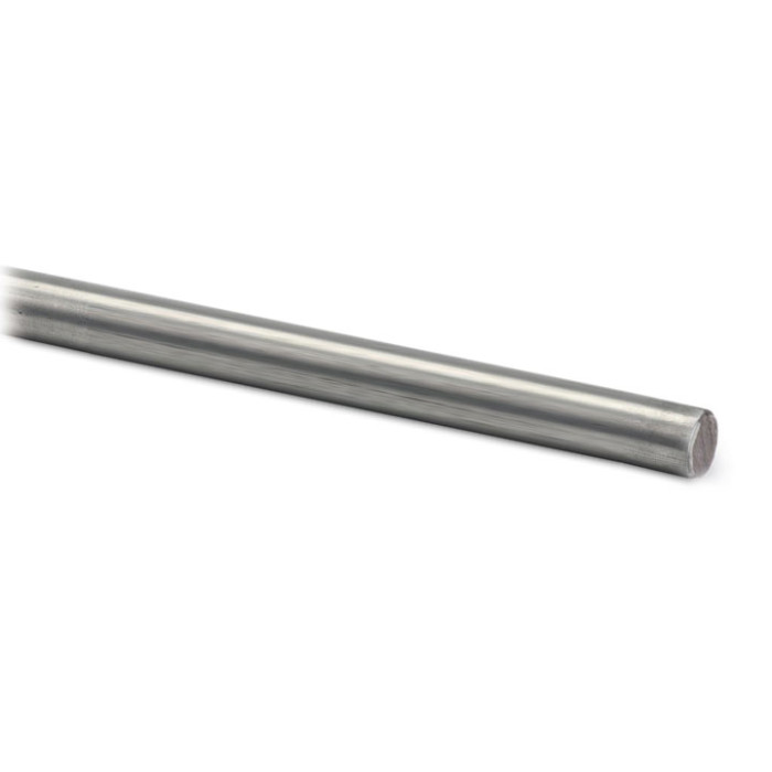 RVS rondstaf 17 mm RVS-304 onbewerkt