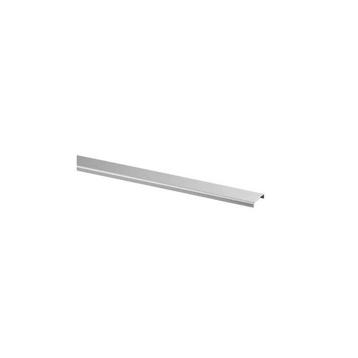 Glasrandbescherming voor glasdikte 20,76 - 21,52 mm RVS-316 mat geslepen