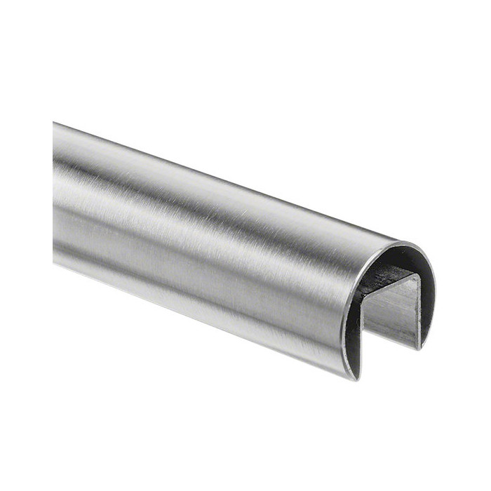 RVS U-profielbuis 42,4 x 1,5 mm RVS-316L K320 geslepen