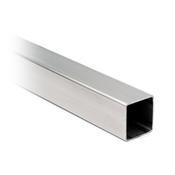RVS koker 25 x 25 x 3 mm RVS-304 onbewerkt