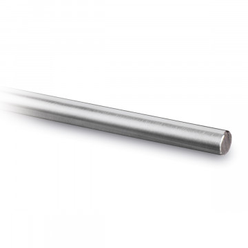 Barra tonda inox 16 mm inox-304 K320 spazzolato