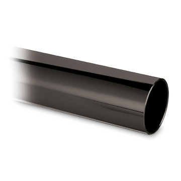 Buis 25,4 x 1,27 mm inox-304 verniciato nero