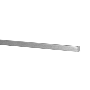 RVS staf vierkant 4 x 4 mm RVS-304 onbewerkt