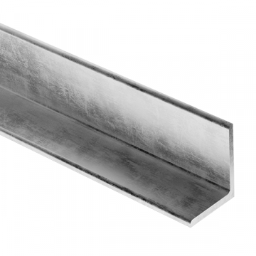RVS hoekprofiel 35 x 35 x 4 mm RVS-304 onbewerkt